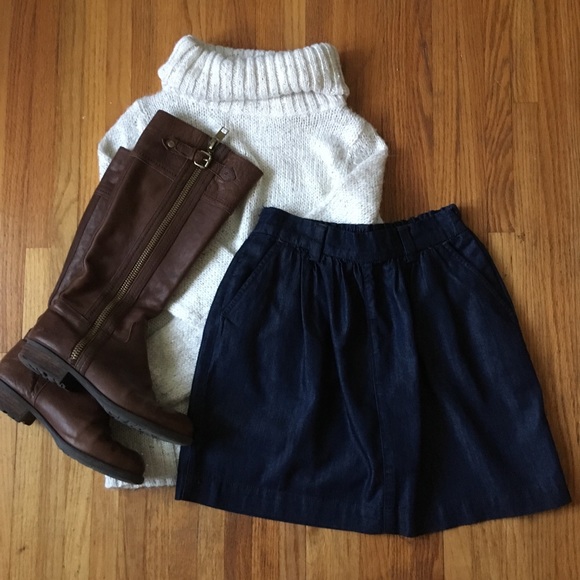 Anthropologie Level 99 denim skirt. Size 27. - Picture 2 of 4